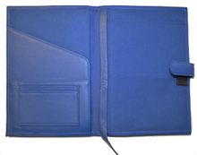 blue leather fullgrain forever calendar 
